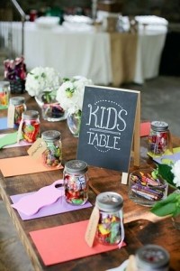Children's Wedding Table