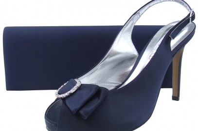 Navy Evening Shoes at Sole Divas