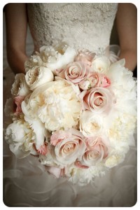 Peonies Wedding Boquet