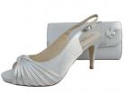 Annabel Silver Evening Shoes