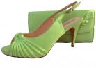 Annabel Lime Green Evening Shoes