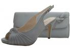 Annabel Pewter Evening Shoes