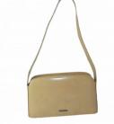 Claudio Ferrici Italian Beige Leather Designer Handbag