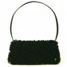 Naomi Black Sequined Evening Bag