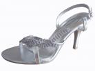 Carrie Silver Diamante Ladies Sandals