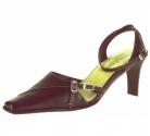 Claudia Black Leather Heeled Shoes