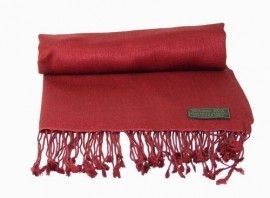 Dark Red Pashmina Shawl