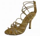 Deva Ladies Gold Evening Sandals