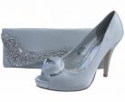 Silver Evening Shoes