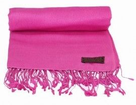 Pashmina Stole in Fushia Pink