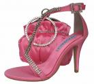 Bernice Candy Pink Evening Sandals