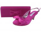 Twee Fuchsia Pink Ladies Shoes