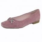 Jules Pink Suede Flat Shoes