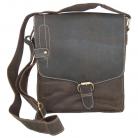 Ollys Brown Leather Cross Body Bag
