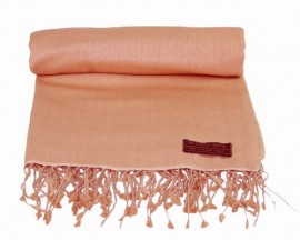 Light Coral Pashmina Shawl