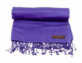 Pashmina Shawl in Purple