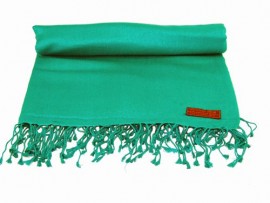 Pashmina Shawl in Emerald Green