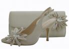 Rosa Champagne Evening Shoes