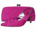 Selina Fuchsia Pink Evening Shoes