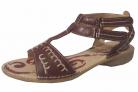 Shirley Soft & Flexible Brown Leather Sandal