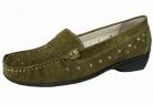 Sorrell Green Leather Suede Loafer