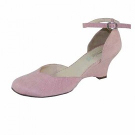 Zara Pink Wedge Heel Ladies Shoes