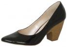 Black Patent Heeled Ladies Shoes