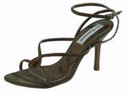 Emerau Khaki Evening Sandals