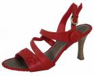 Evie Chilli Red Heeled Sandals