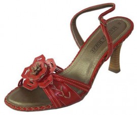 Iris Red Ladies Sandals