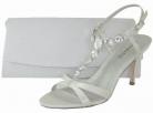 Menbur Avance Diamante Pearl Grey Evening Sandals