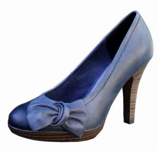 navy leather womens shoes