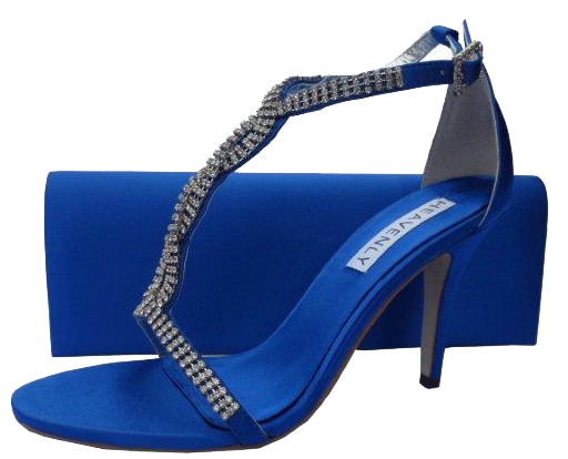 royal blue wedges payless